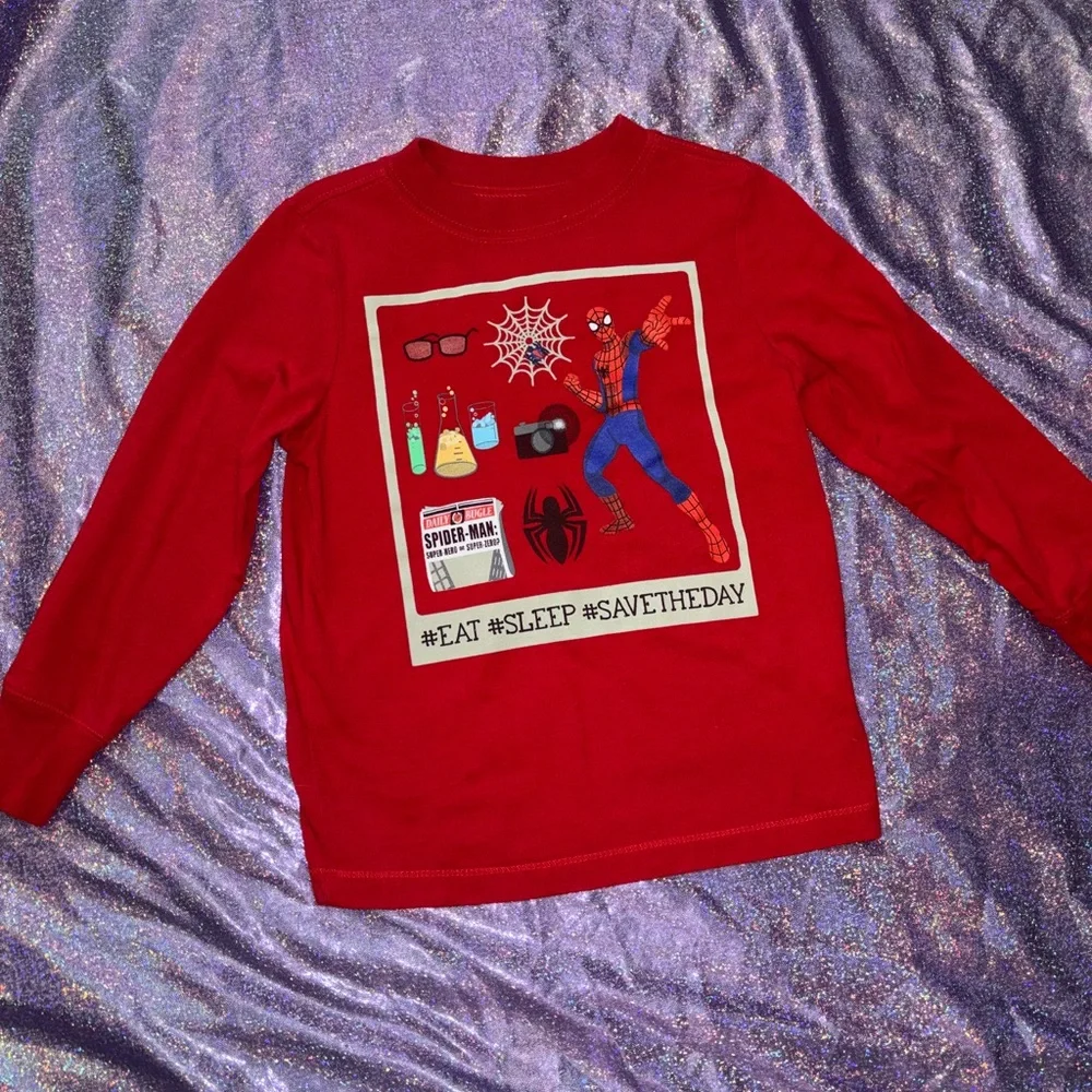Boys Spiderman Shirt